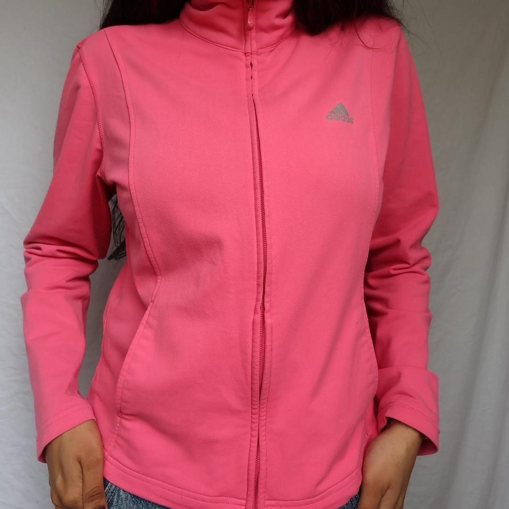 ADIDAS Pink Zip-Up Jacket